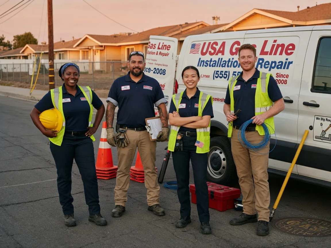 Gas Line Installation company in Horace, ND